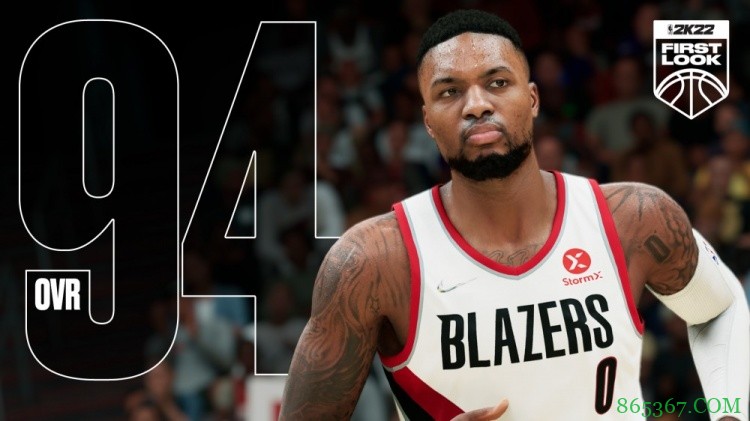 《NBA2K22》公布利拉德能力值：94