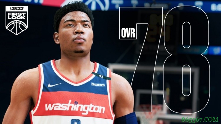 《NBA2K22》公布八村塁能力值:78