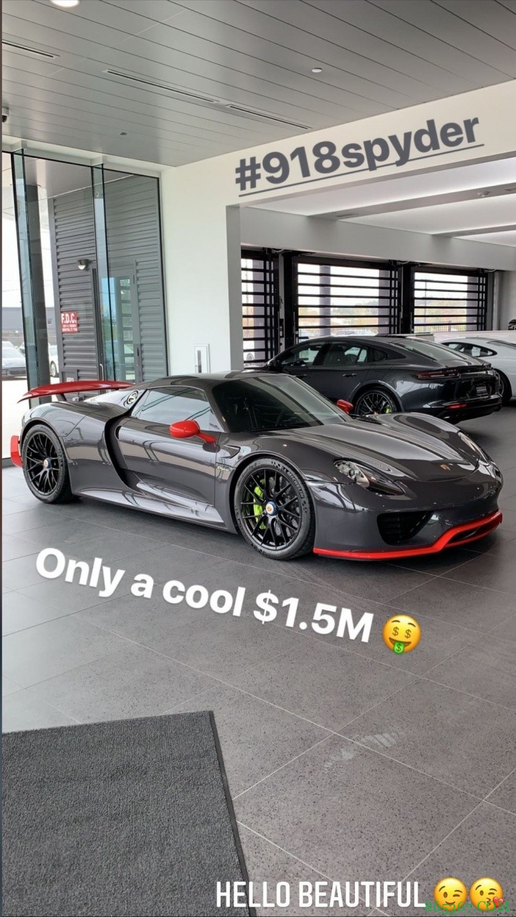 PJ-塔克更新社媒晒豪车:这个美人儿只要150万刀