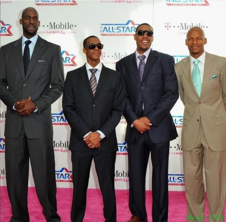 什么深仇大恨！加内特晒旧照 隆多&皮尔斯出镜 雷-阿伦被裁掉