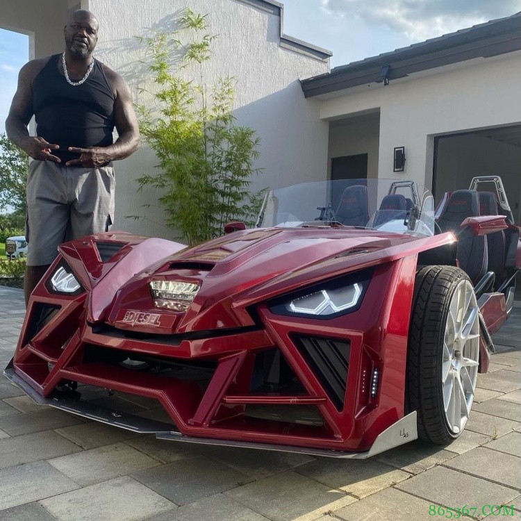 男人的快乐！奥尼尔INS晒自己的炫酷改装车