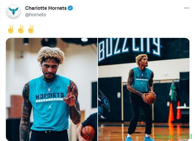 积极备战！黄蜂官推晒乌布雷训练片段