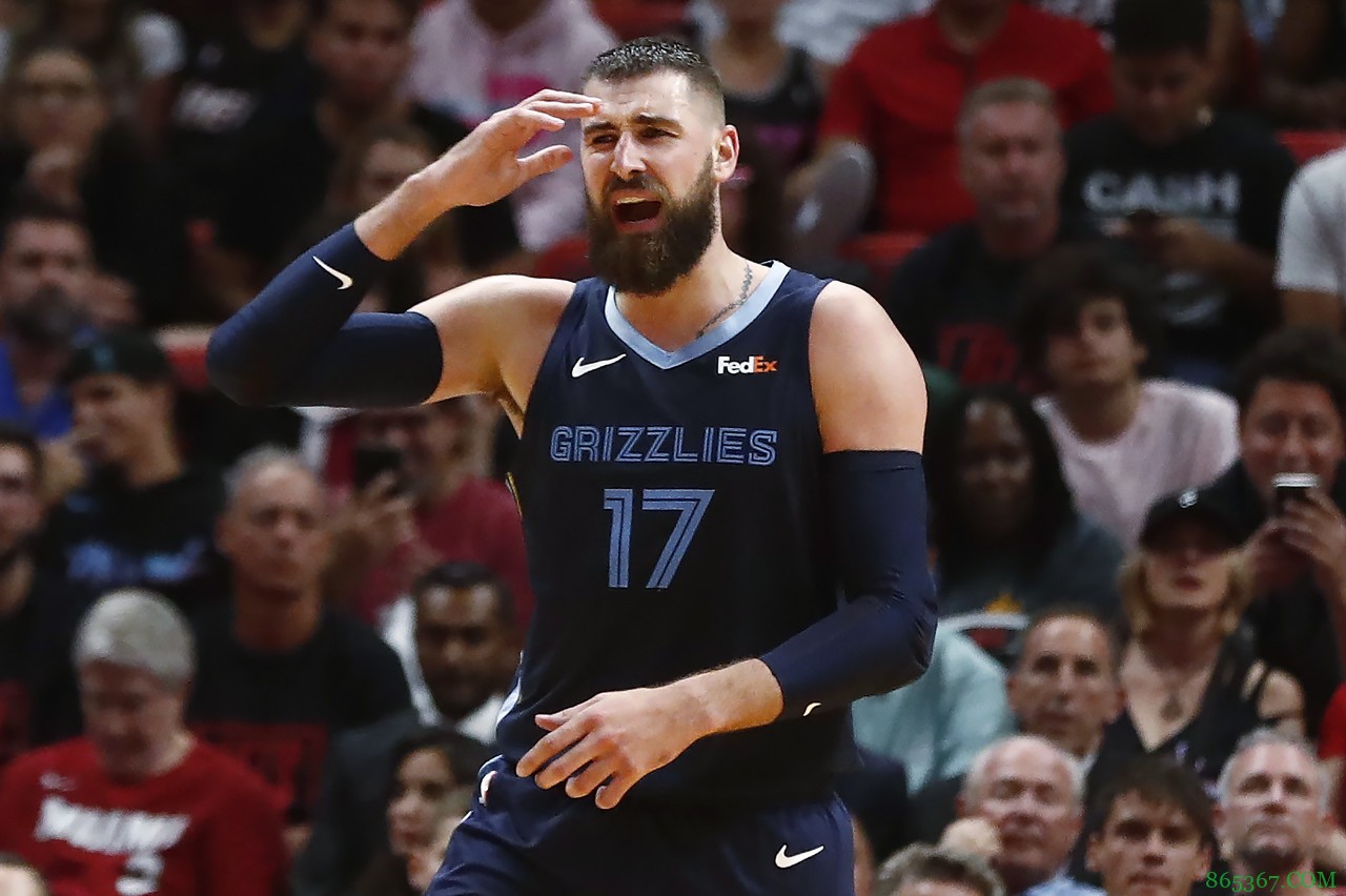 瓦兰致谢灰熊：近三个赛季跟随球队征战和成长是我的荣幸