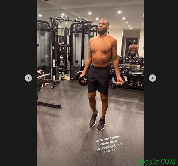 过去一年俩人都没扣！保罗：新赛季扣篮数要比佩恩多