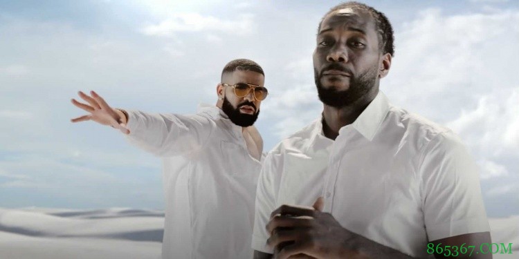 哈哈哈哈！莱昂纳德招牌面瘫出镜Drake新歌MV
