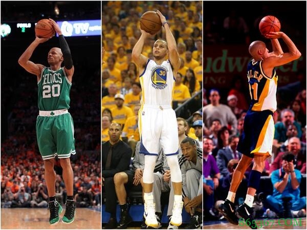 库里距离三分历史第一仅差141记三分 距离3000大关仅差168记