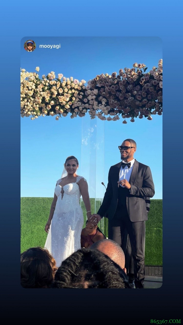 利拉德举办婚礼 CJ&德罗赞&特纳等人出席祝贺~