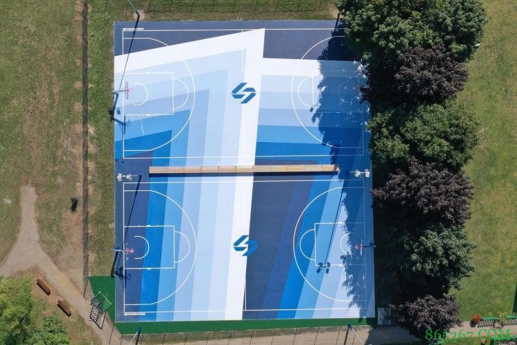 ?东契奇为家乡翻新球场 自己投中翻新后的第一球