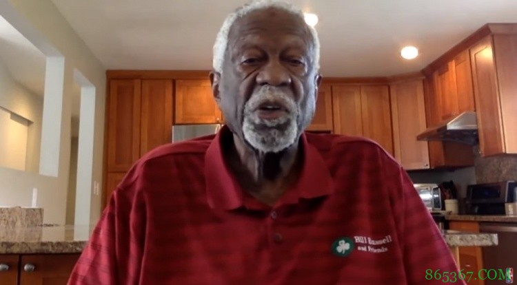 比尔-拉塞尔名人堂演讲 特别感谢红衣主教、斯特恩、科比和妻子