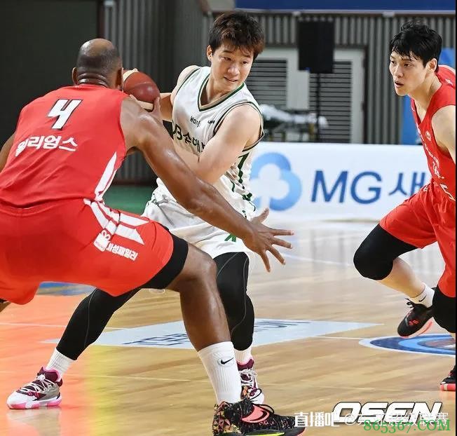 经鉴定！韩国篮球总统的儿子，外强中干