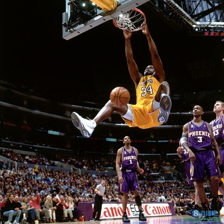 美媒晒奥尼尔常规赛单场得分细化:1次60+、3次50+、49次40+