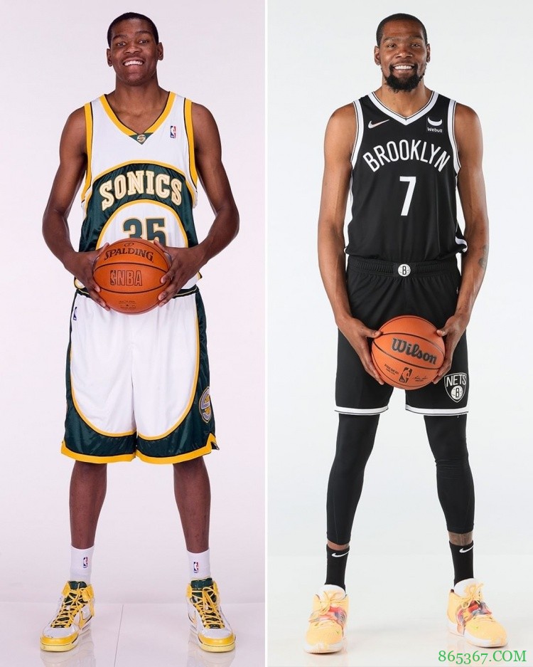 有啥变化?ESPN晒巨星定妆照今夕对比:詹杜库字登在列!