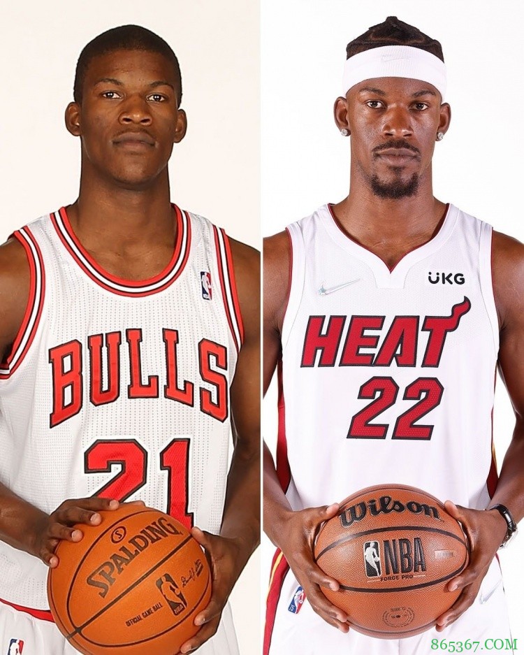 有啥变化?ESPN晒巨星定妆照今夕对比:詹杜库字登在列!