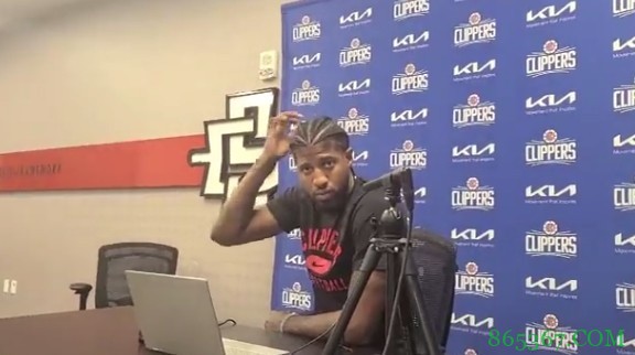 乔治：温斯洛非常高效且能打很多位置 我是他的球迷