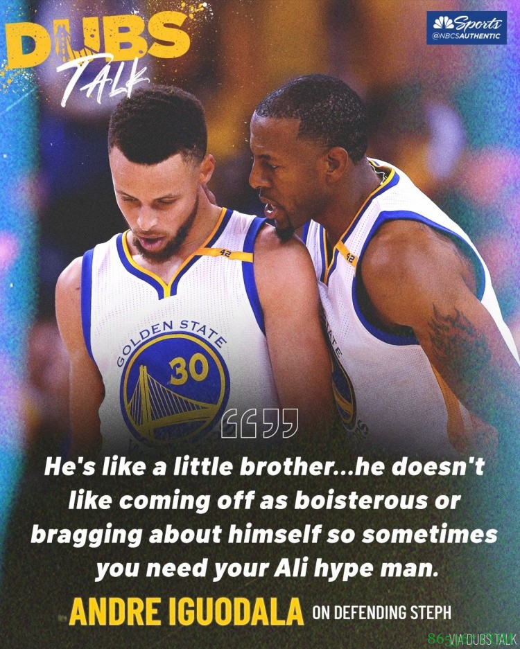 一哥谈自己常为库里辩护:他不是会猛夸自己的人