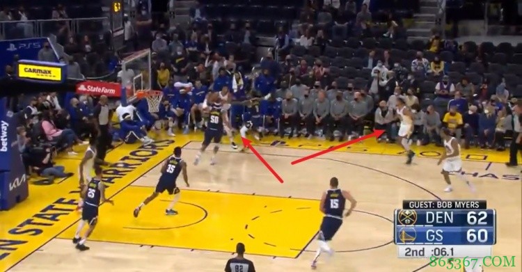 掘金包夹我但是放空了库里?波特:这是个糟糕的主意 兄弟