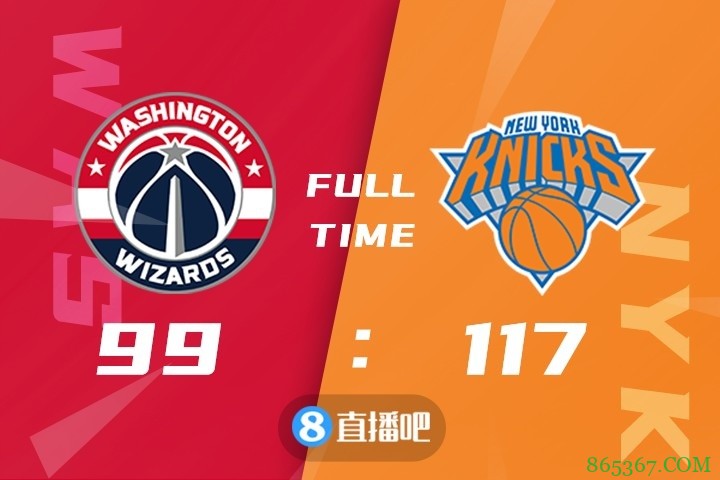 ?季前赛-罗斯15+8 哈雷尔18+10 尼克斯24记三分大胜奇才