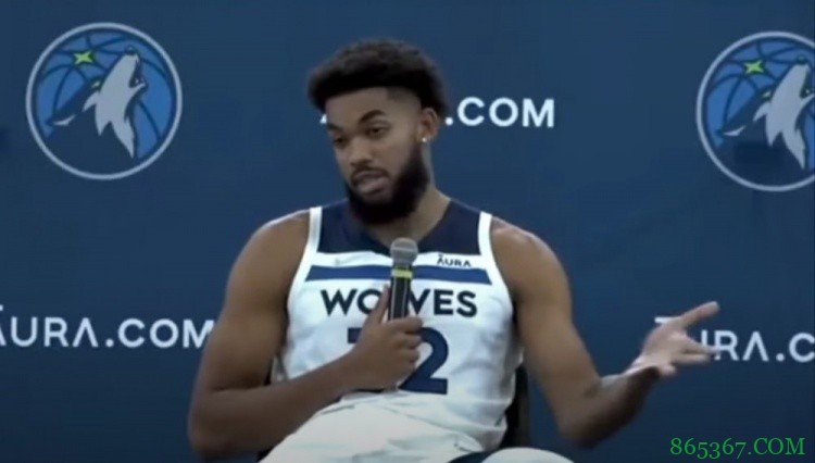 唐斯：大个子之间的对决就像丛林中的大猩猩 我喜欢与MVP竞争