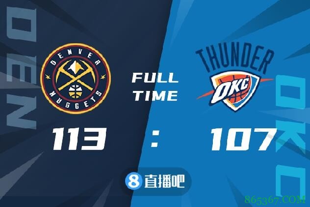 ?季前赛-霍华德31分 波库22+8 掘金加时逆转雷霆止4连败