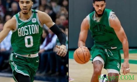 绿军官推晒塔图姆训练照：他的手臂一直在变粗？