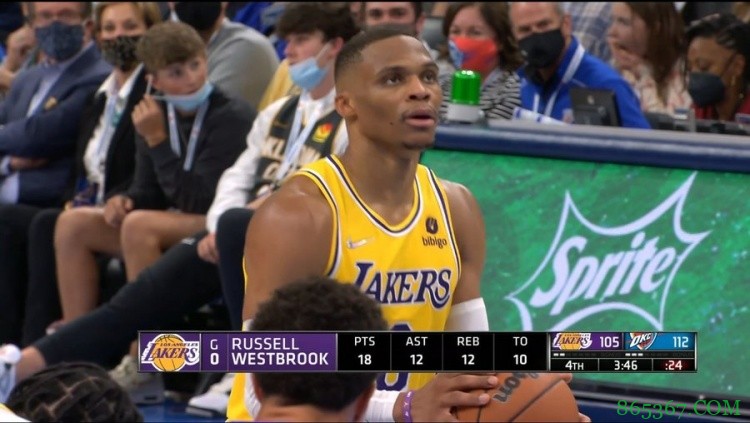 雷霆26分大逆转!湖人队是有多差?