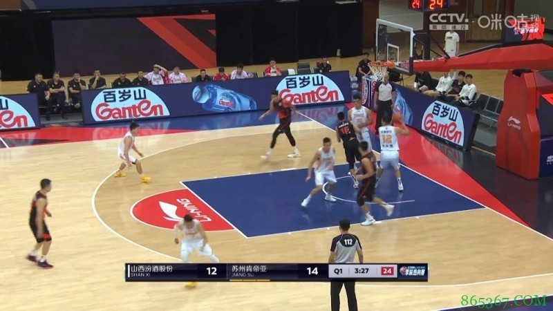 ?季前赛-吴冠希14+11 史鸿飞14+9 原帅19分 江苏险胜山西