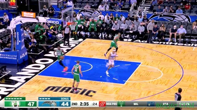 ?季前赛-道丁绝杀 汉普顿20+9 内史密斯23分 魔术险胜绿军