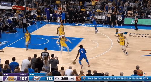 雷霆26分大逆转!湖人队是有多差?