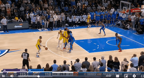 雷霆26分大逆转!湖人队是有多差?