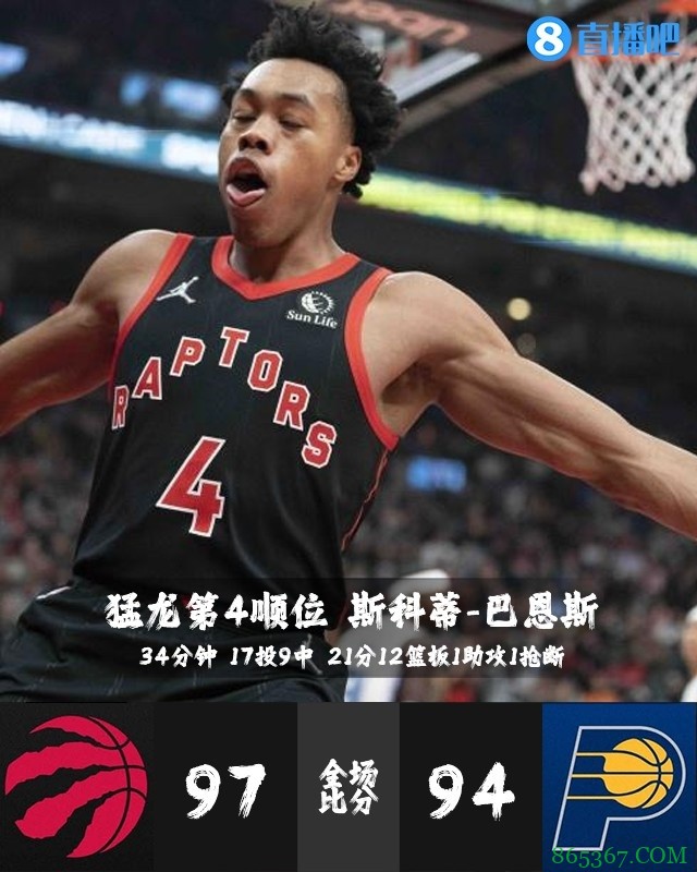 【今日菜鸟观察】状元康宁汉姆首秀2分7板 四号秀巴恩斯20+两双