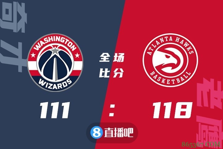 ?杨26+6 卡佩拉16+12 比尔24分 老鹰7人上双复仇奇才