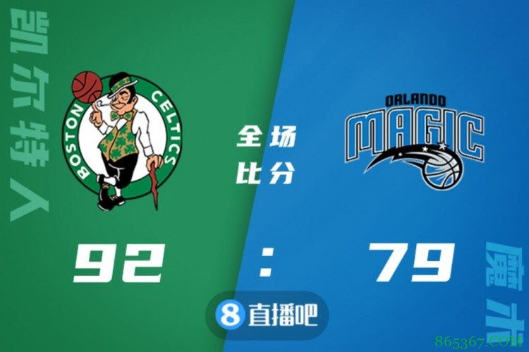 ?杰伦28+5 霍福德12+12+7 卡特13+13 绿军轻取魔术