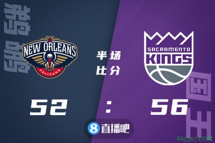 ?巴恩斯23+8 英格拉姆缺战 国王七人上双送鹈鹕5连败