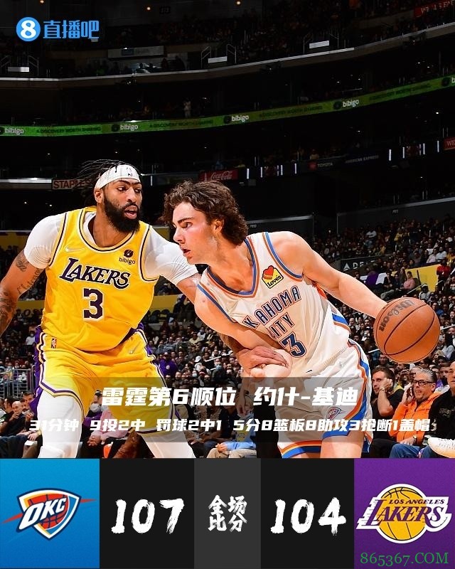 【今日菜鸟观察】康宁汉姆砍下生涯新高18+10 杰伦-格林16分