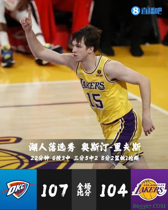 【今日菜鸟观察】康宁汉姆砍下生涯新高18+10 杰伦-格林16分