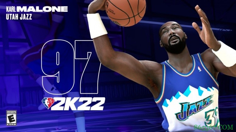 2K官方排75大球星能力值：仅乔詹魔勾4人99 科鲨佛98 KD库里97