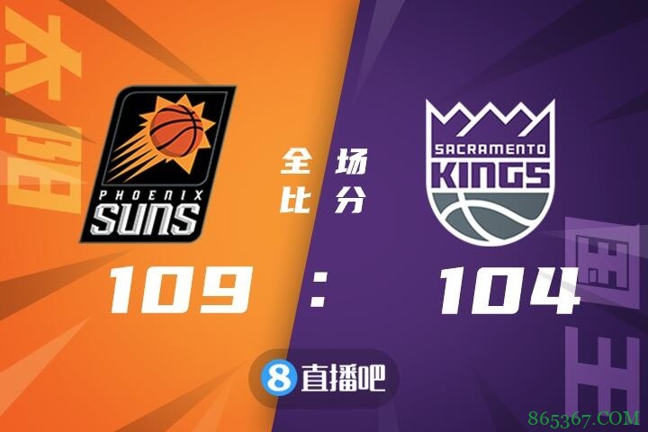 ?布克18+9+6 佩恩24分 巴恩斯26+6 太阳险胜国王取5连胜