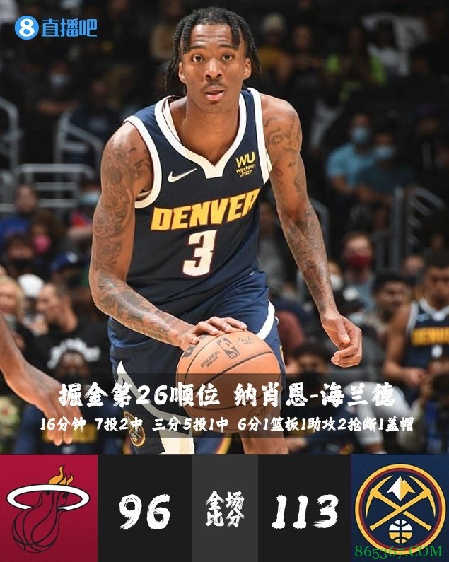 【今日菜鸟观察】公牛二轮秀道苏姆15分7板 湖人里夫斯8分1板1助