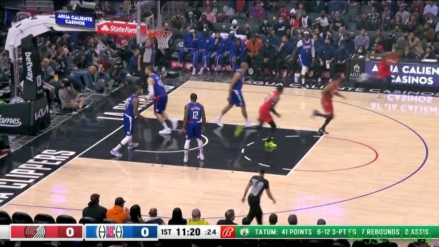 ?肯纳德23分 乔治16+5+8断 快船大胜开拓者迎赛季首胜