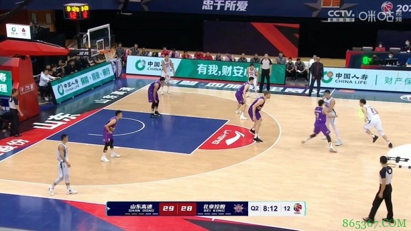 ?张帆33分 马泳20+5 丁彦雨航24分 北控复仇山东