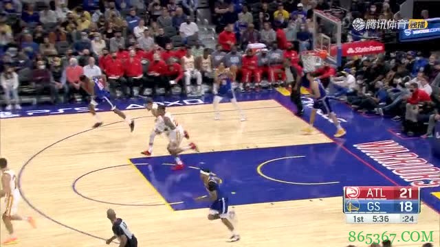 ?库里50+7+10 特雷-杨28+9 勇士射落老鹰豪取五连胜