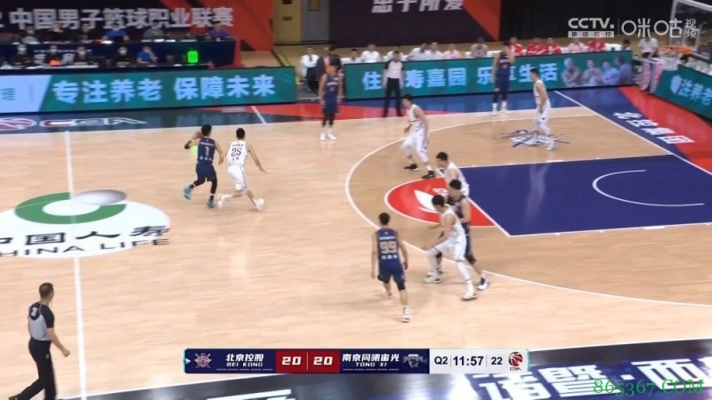 ?廖三宁22+7 哈斯18+11 杨皓喆19分 北控送同曦八连败