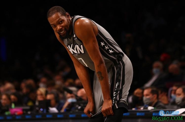 官方MVP榜：杜兰特登榜首 库里第2 巴特勒第3 乔治未进前10