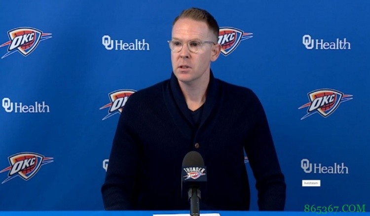 普雷斯蒂谈詹姆斯称赞：人们称赞雷霆因伊巴卡&雷吉&亚当斯&小萨