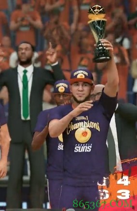 2K官方模拟季后赛：篮网首轮4-2、勇士次轮负灰熊、太阳最终夺冠