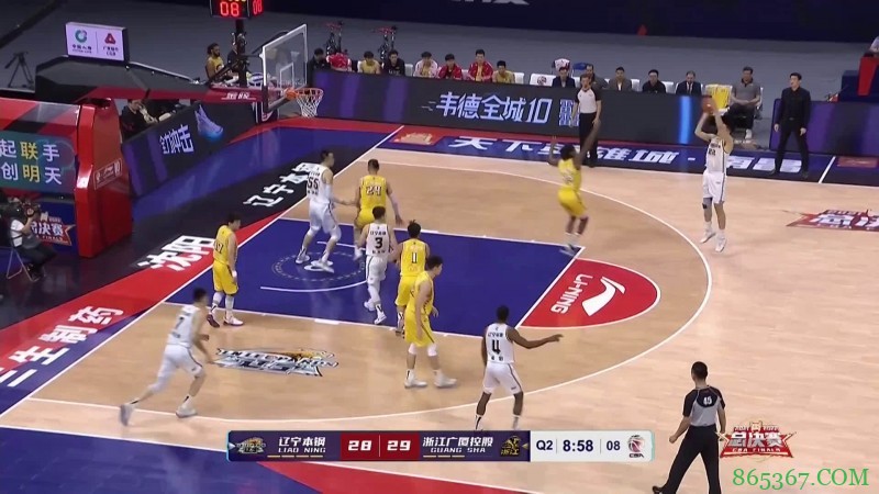 ?郭艾伦24+7 付豪16+6 赵嘉仁15分  辽宁大胜1-0领先广厦