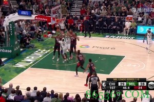 ?德罗赞41+7 字母哥33+18+9 公牛险胜雄鹿扳成1-1