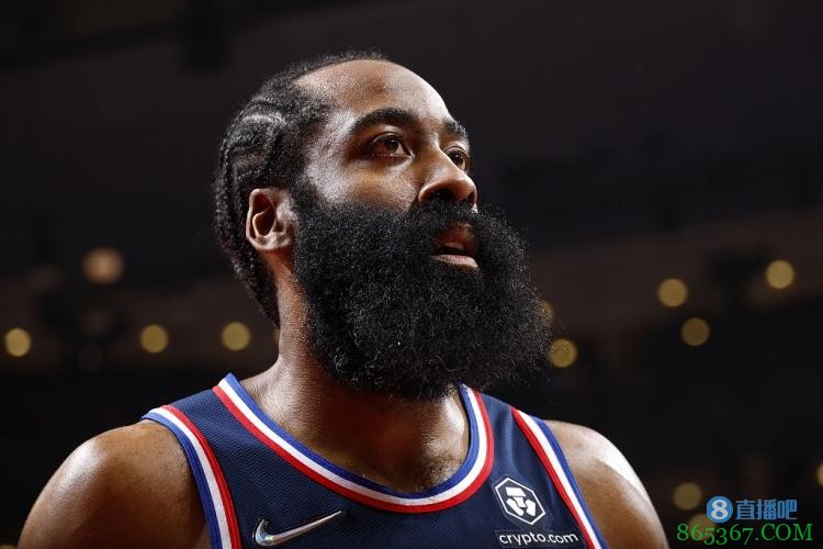 手感不佳&正负值最低!哈登17投5中拿到22分9助攻