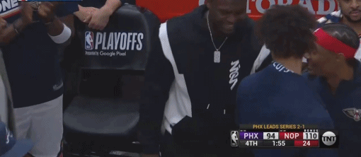 啥时候复出？鹈鹕锁定胜局 英格拉姆气喘吁吁 锡安场边兴奋不已