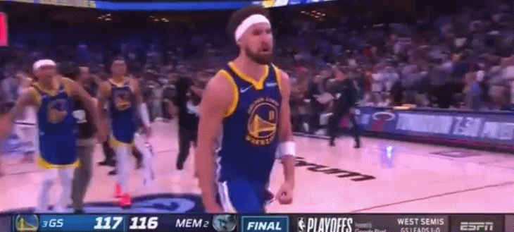 ?可把汤神气坏了！克莱赛后大吼：去TMD罚球！去TMD！